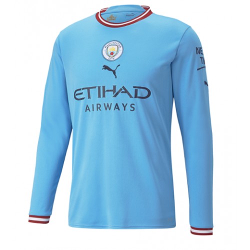 Manchester City Hjemmedrakt 2022-23 Langermet Manchester City Hjemmedrakt 2022-23 Langermet